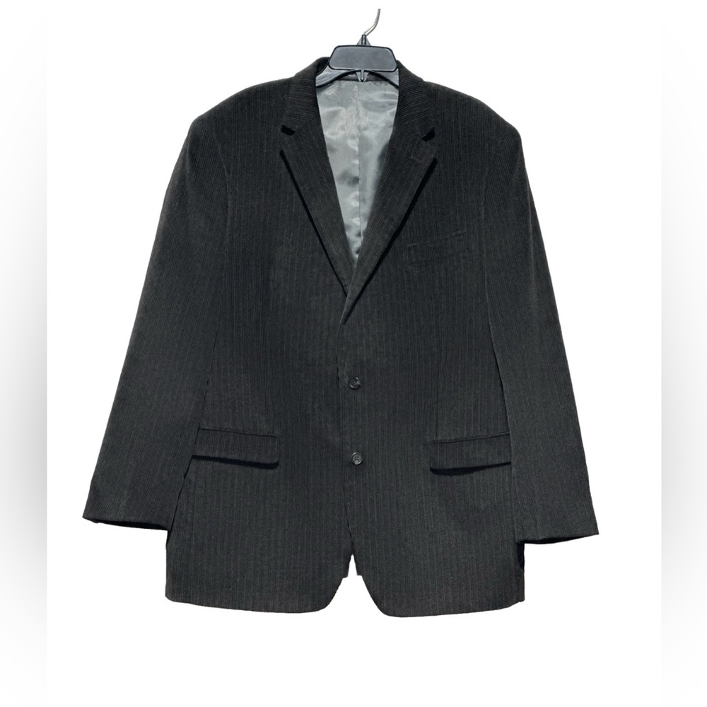 Chaps Ralph Lauren Mens 46L Two Button Cotton Blazer Corduroy Sport Coat Jacket